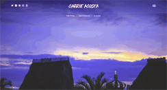 Desktop Screenshot of carrieacosta.com